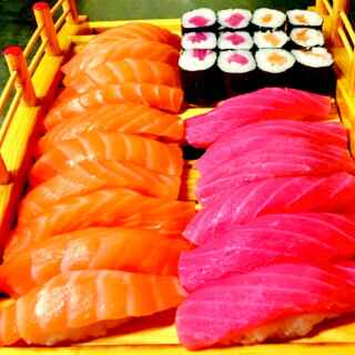 Su275 - 16 db vegyes nigiri, 12 db vegyes maki